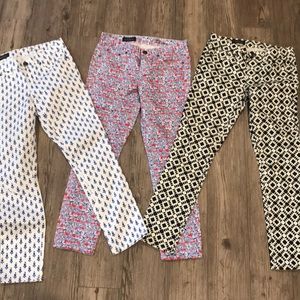 JCrew toothpick pants Sz 27
